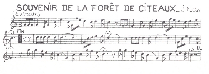 Souvenir de la Forêt de Citeaux